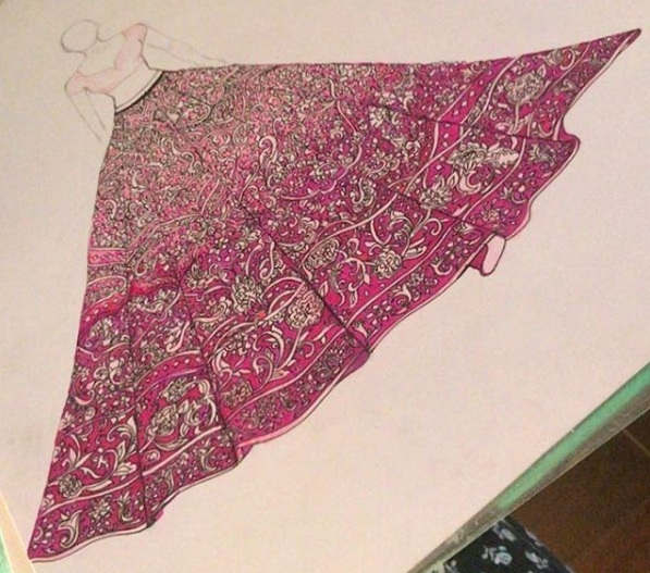 How to draw simple lehenga design ideas for beginners step by step//fashion  art | By YAAP Fashion ArtFacebook
